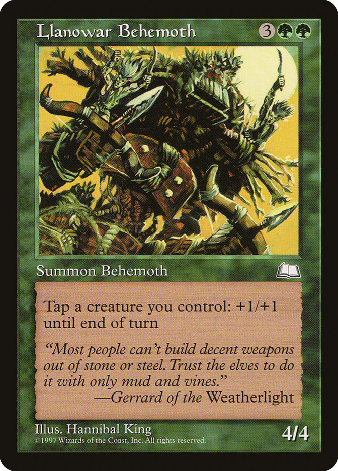 image Llanowar Behemoth