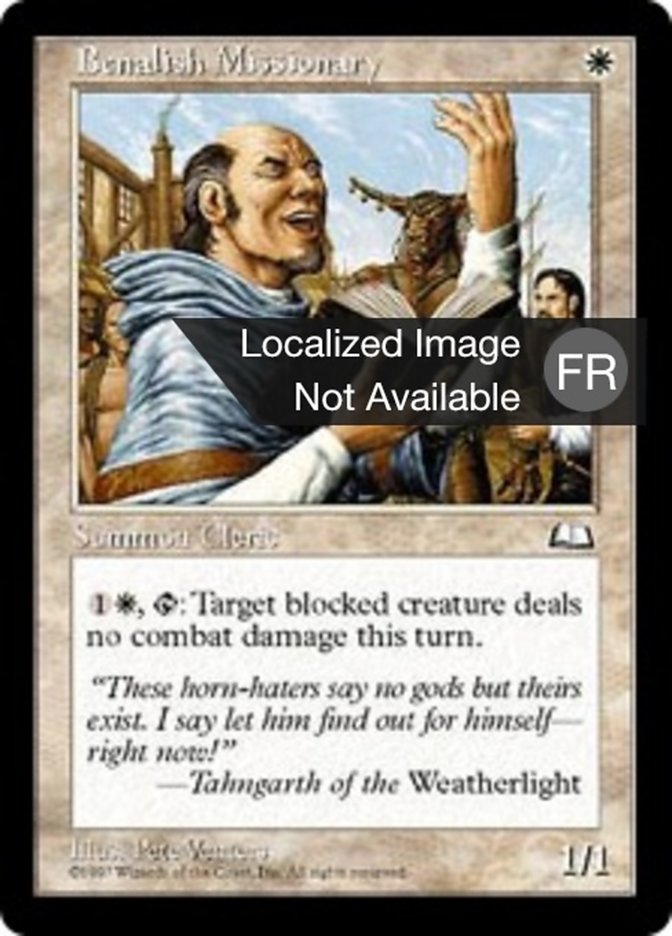 image Missionnaire bénalian