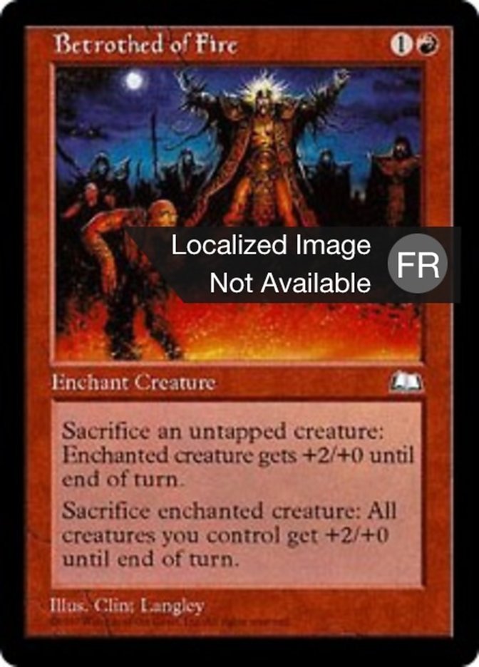 image Fiancé du feu