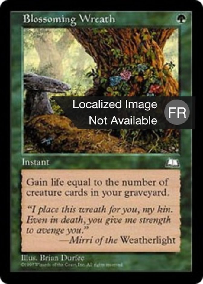 image Couronne de fleurs