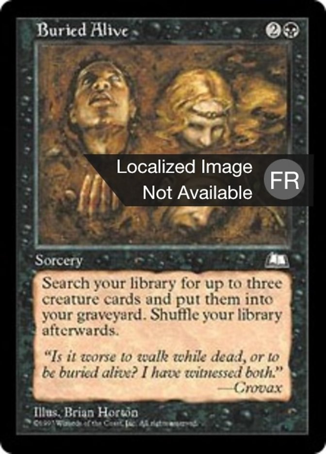 image Enterré vivant