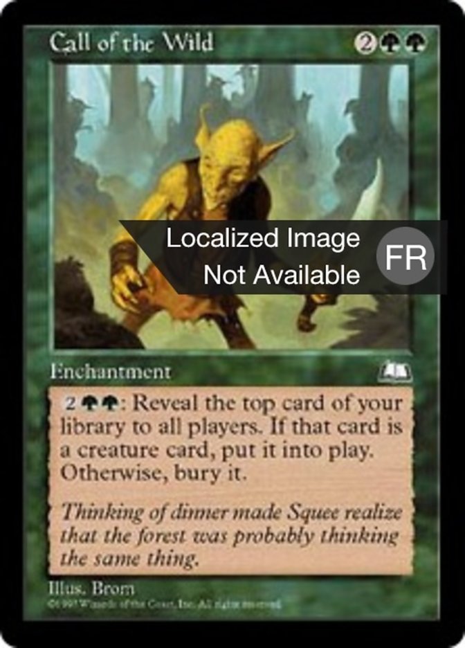 image Appel de la forêt