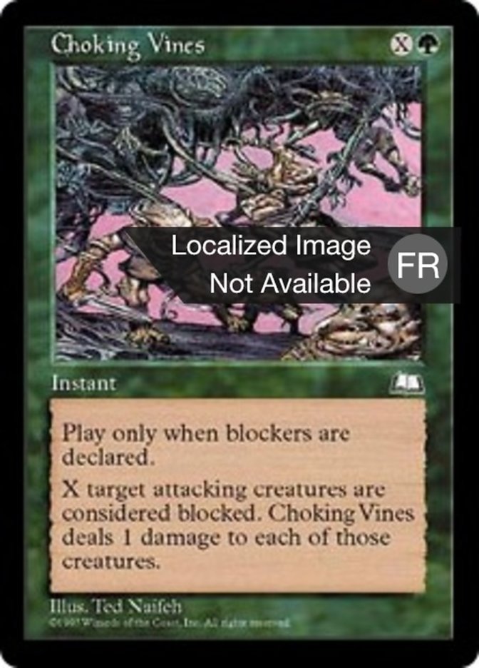 image Vignes étrangleuses