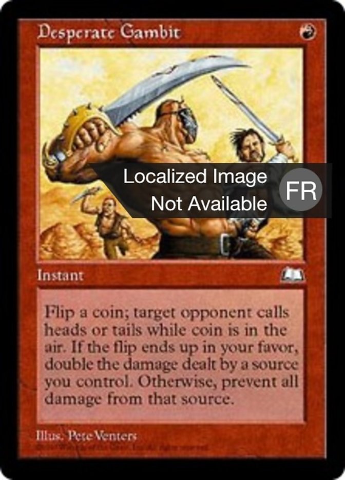 image Gambit désespéré