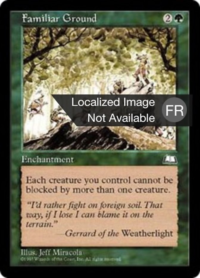 image Terrain familier