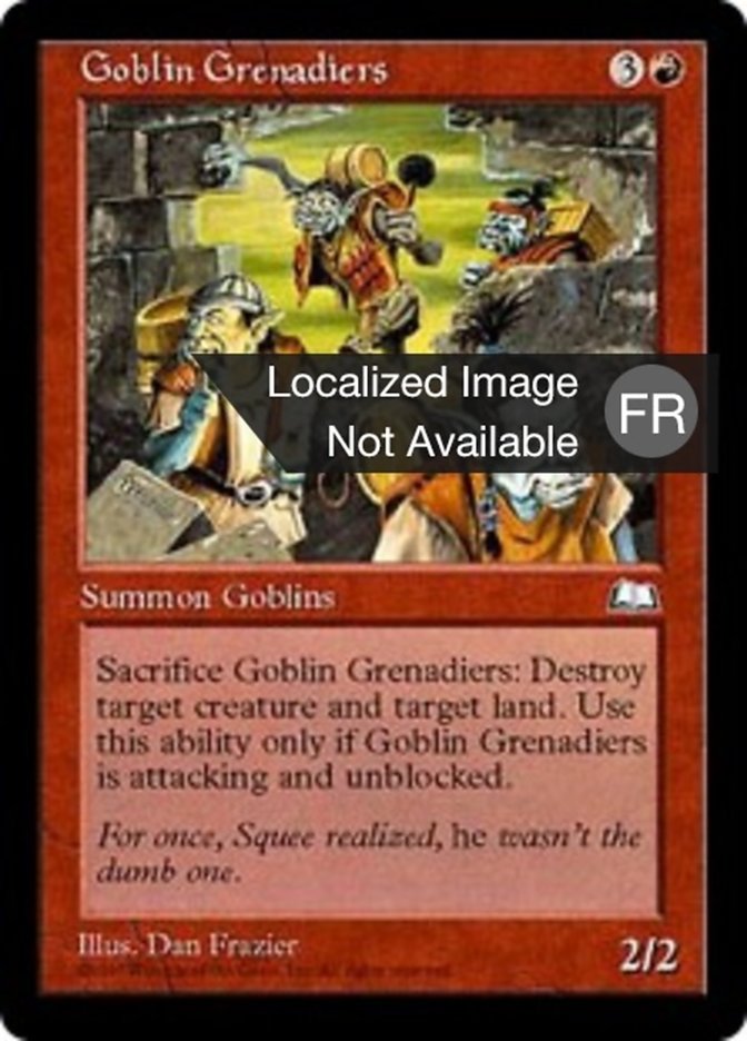 image Grenadiers gobelins
