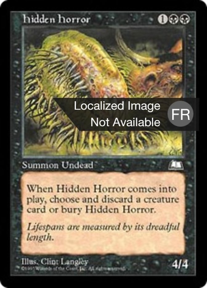 image Horreur cachée