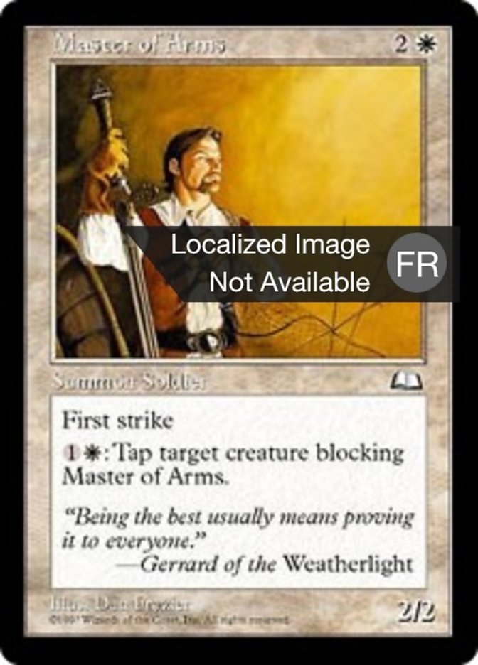 image Maître d'armes