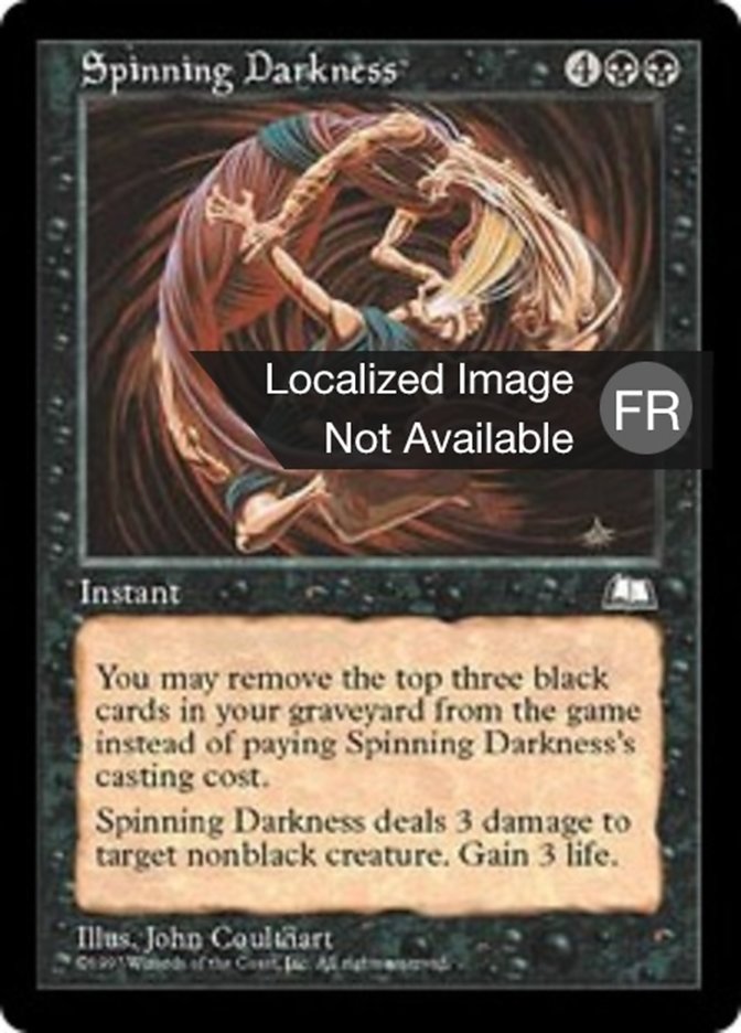 image Obscurité tourbillonnante