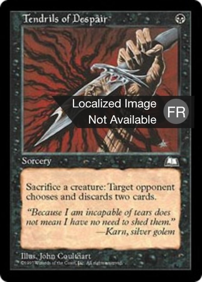 image Vrilles du désespoir