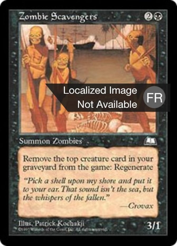 image Zombies nécrophages