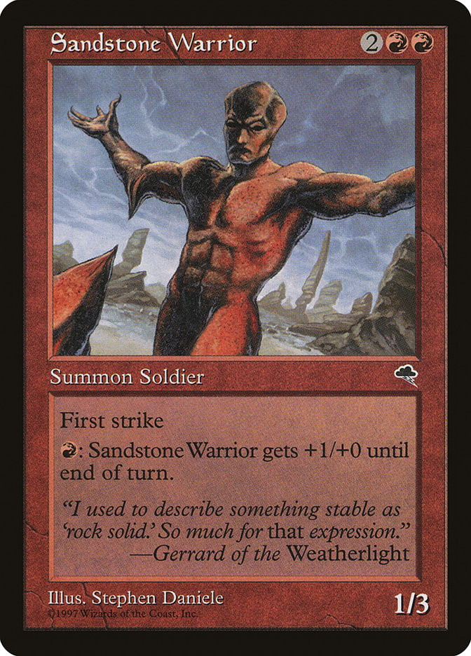 image Sandstone Warrior