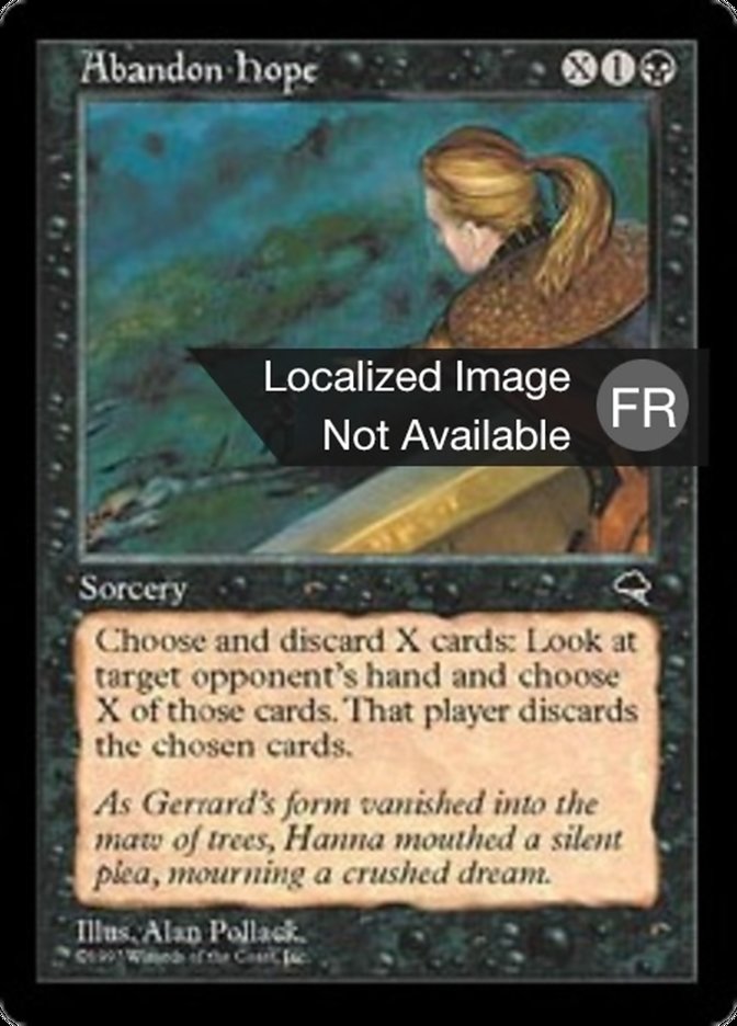 image Abandon de l'espoir