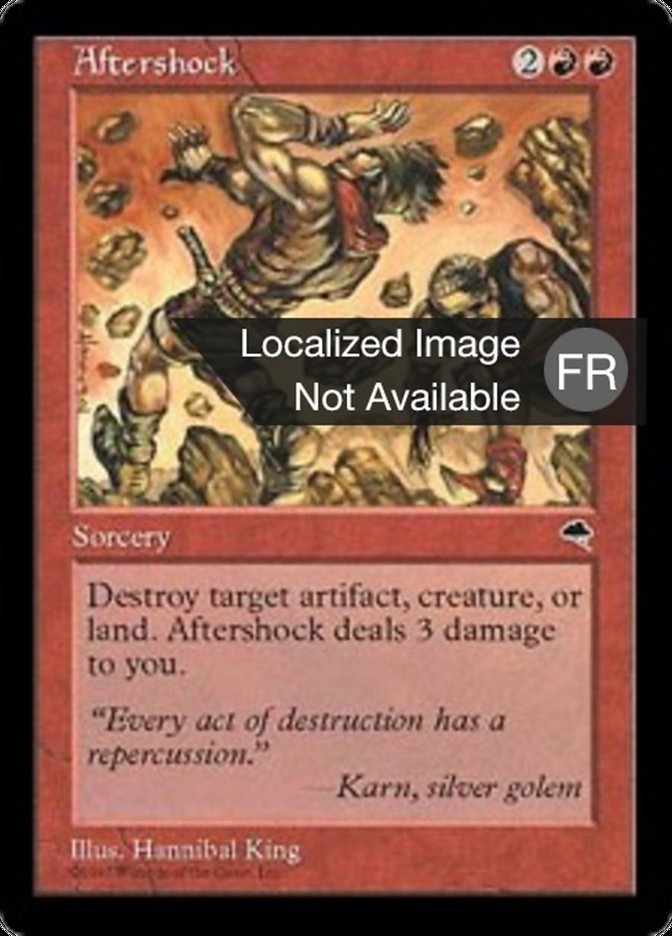 image Réplique sismique