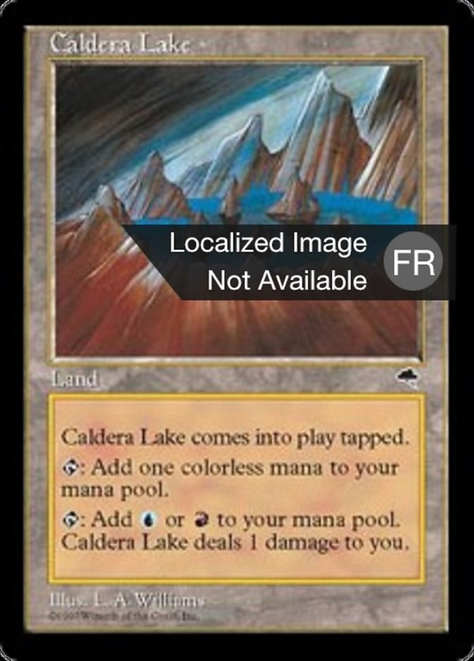 image Lac de caldeira