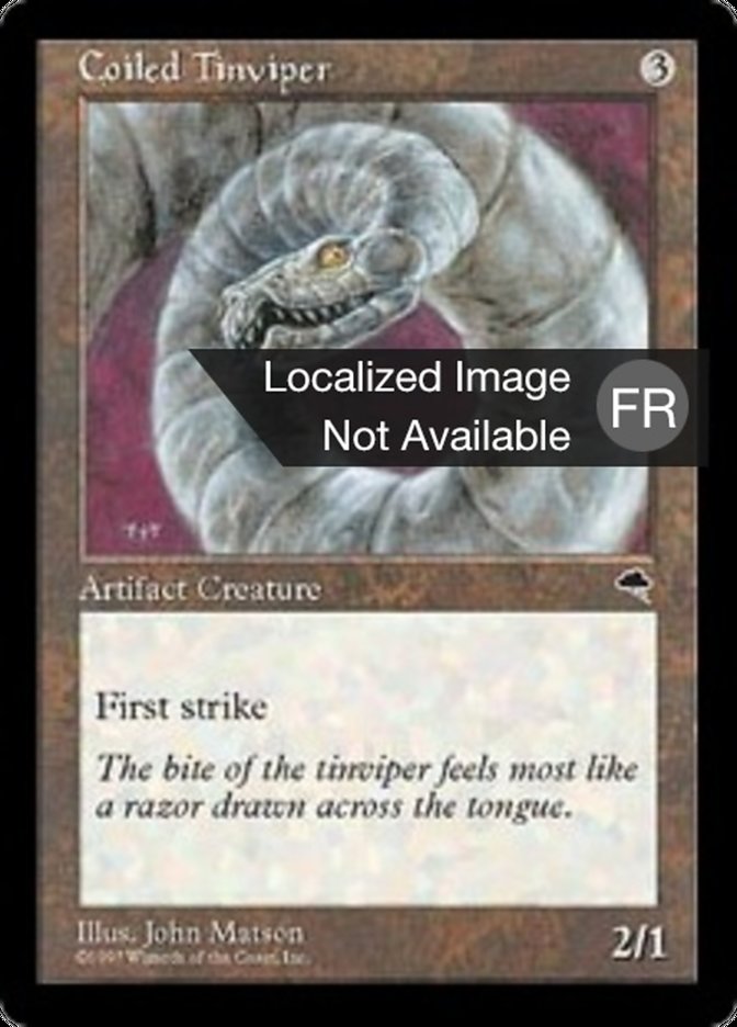 image Vipère d'étain à ressort