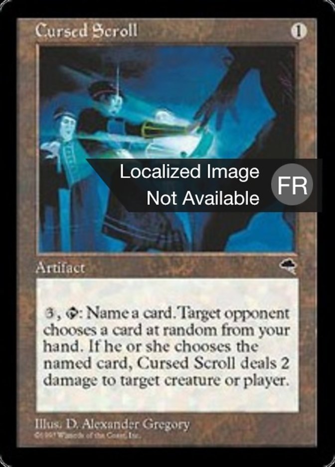 image Parchemin maudit