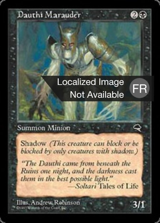 image Maraudeur dauthi