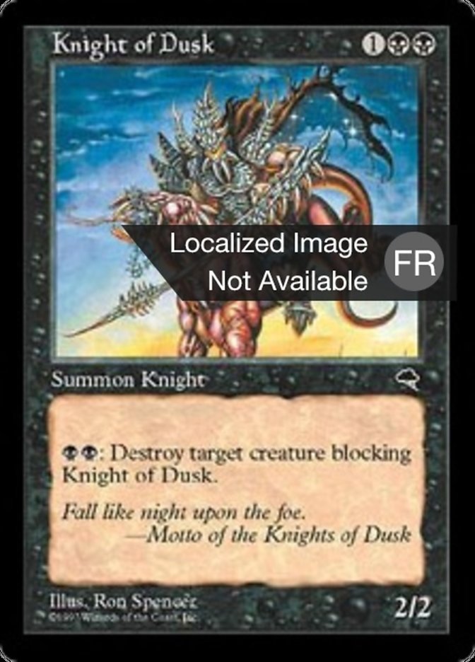 image Chevalier du crépuscule