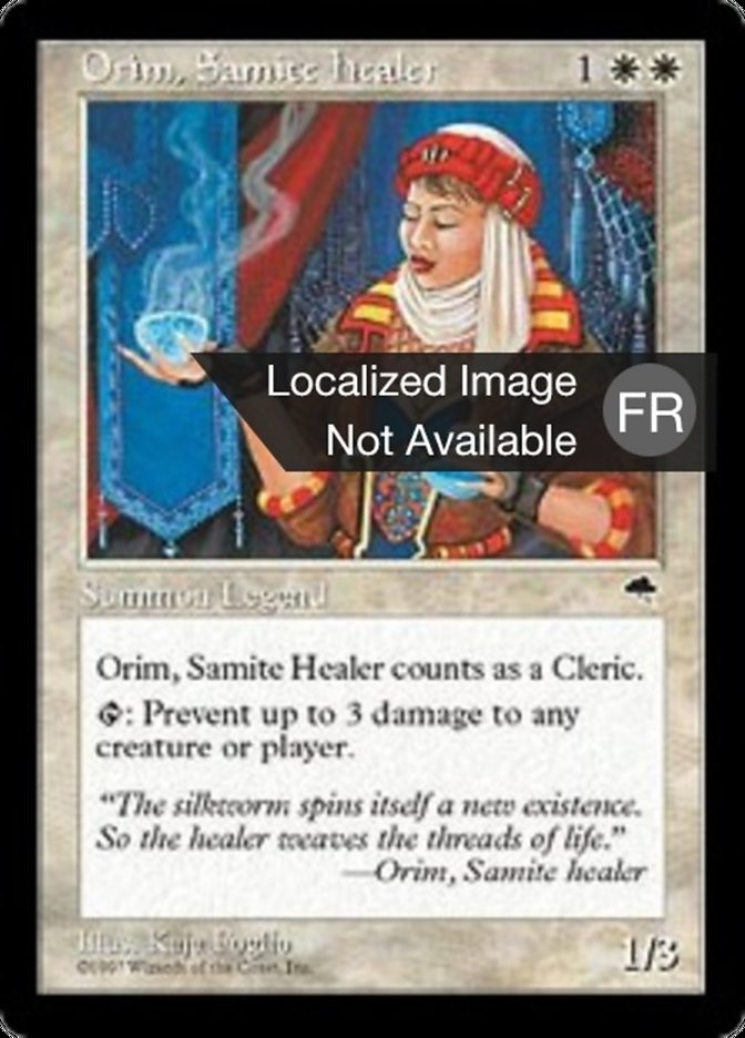 image Orim, guérisseuse santive