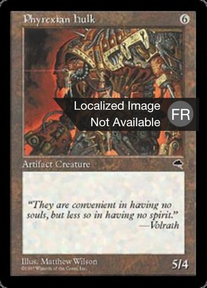 image Carcasse phyrexiane