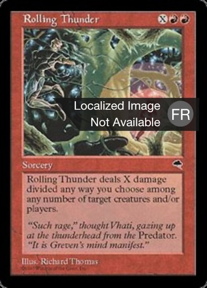 image Roulement de tonnerre