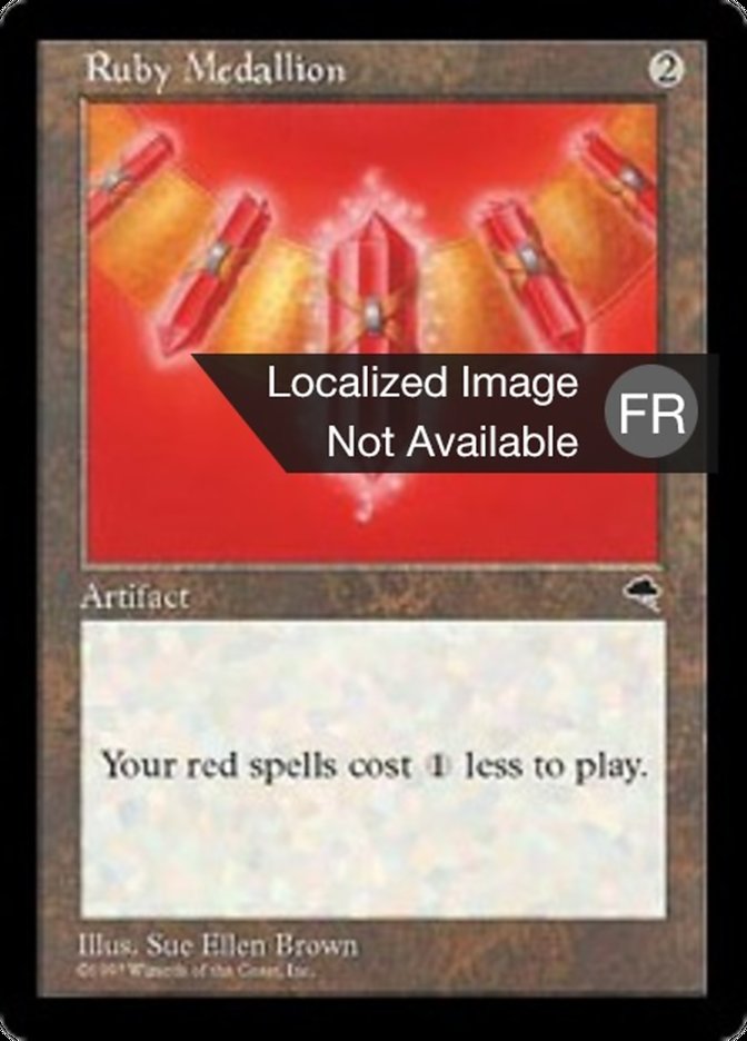 image Médaillon de rubis