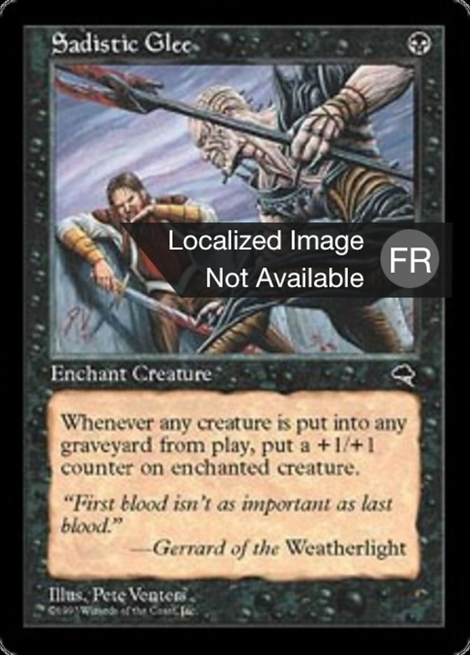 image Jubilation sadique