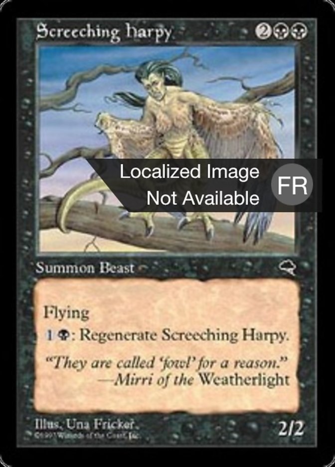 image Harpie glapissante