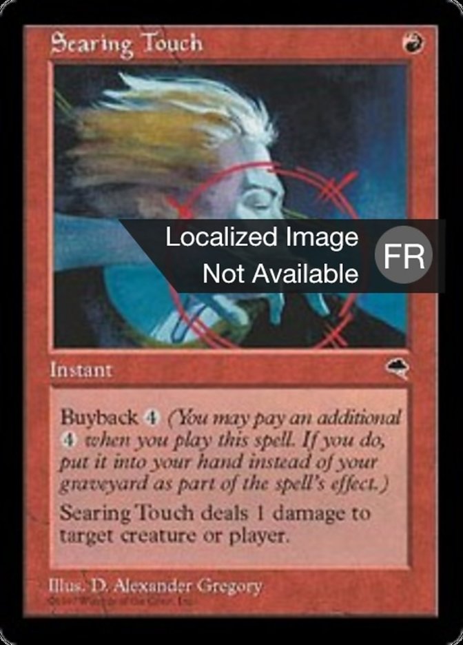 image Effleurement de feu