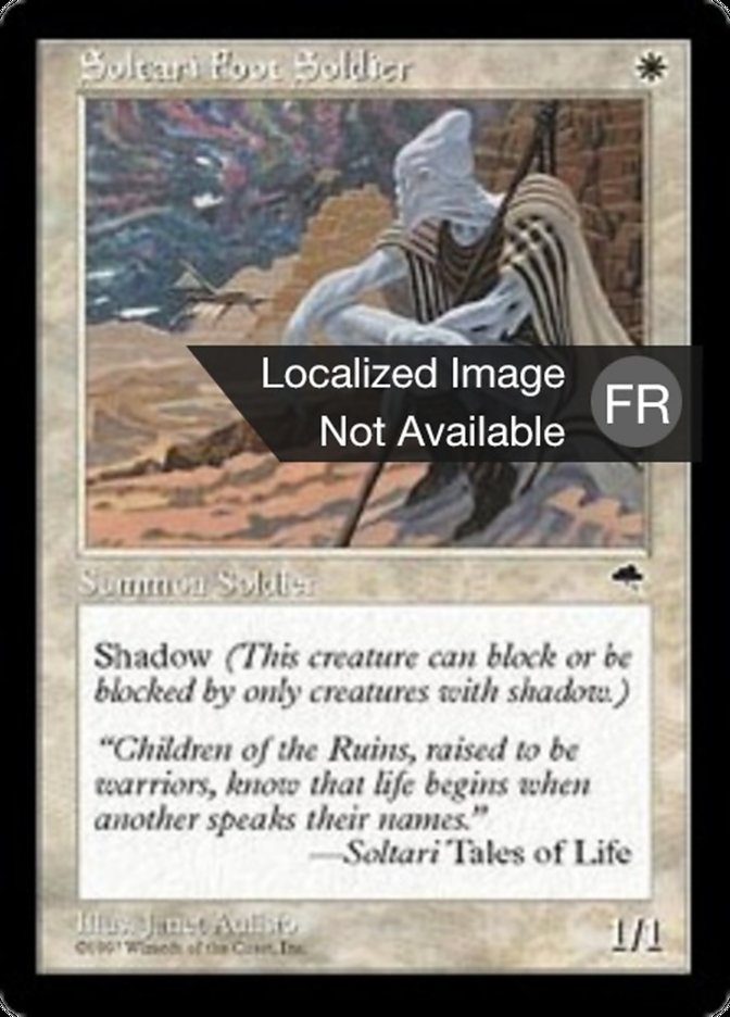 image Fantassin soltari