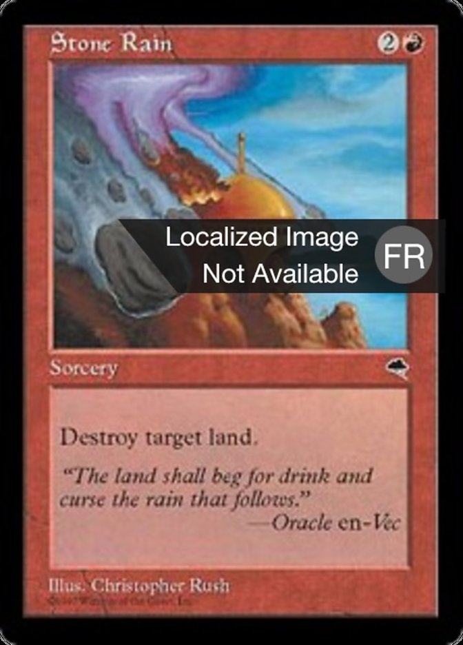 image Pluie de pierres