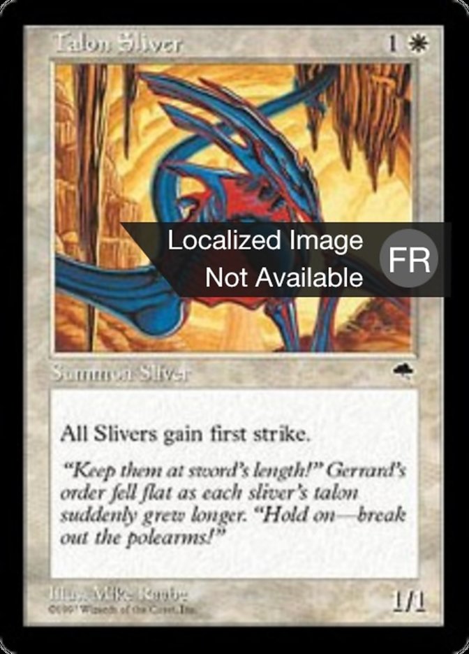 image Slivoïde griffu