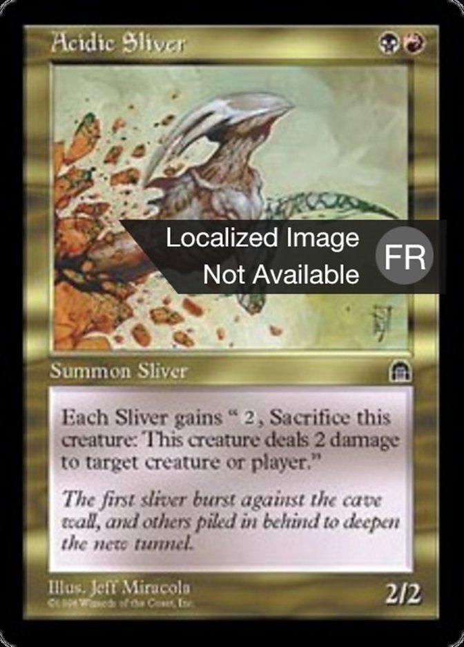 image Slivoïde acide