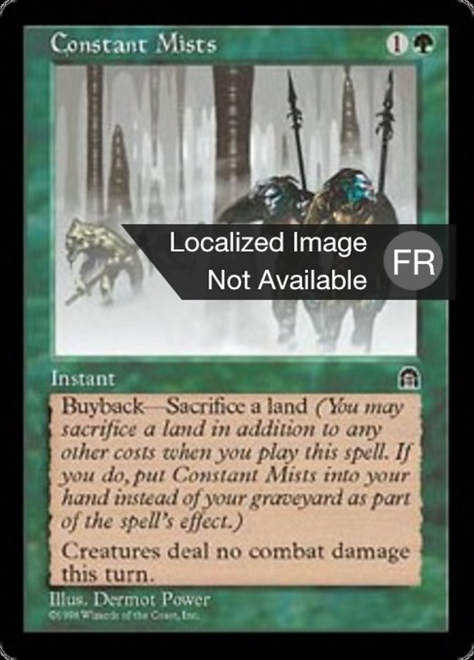 image Brumes persistantes