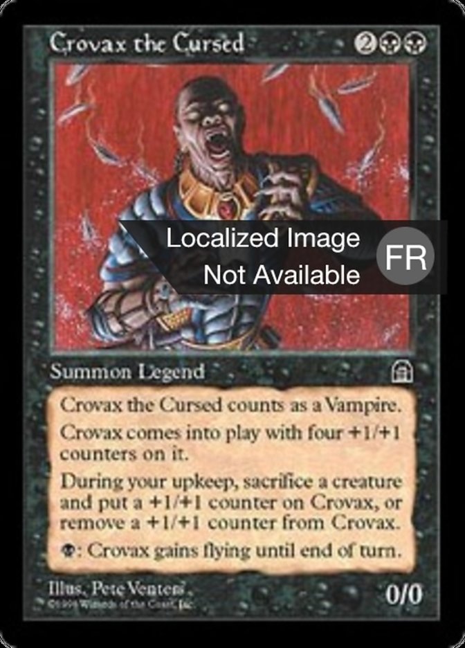 image Crovax le maudit