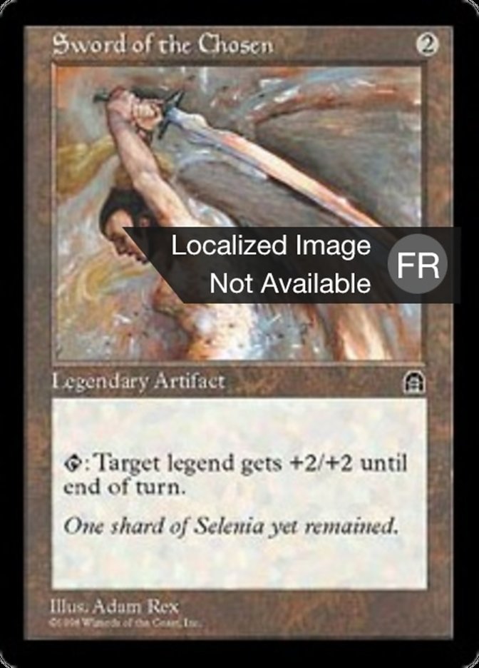 image Epée de l'élu