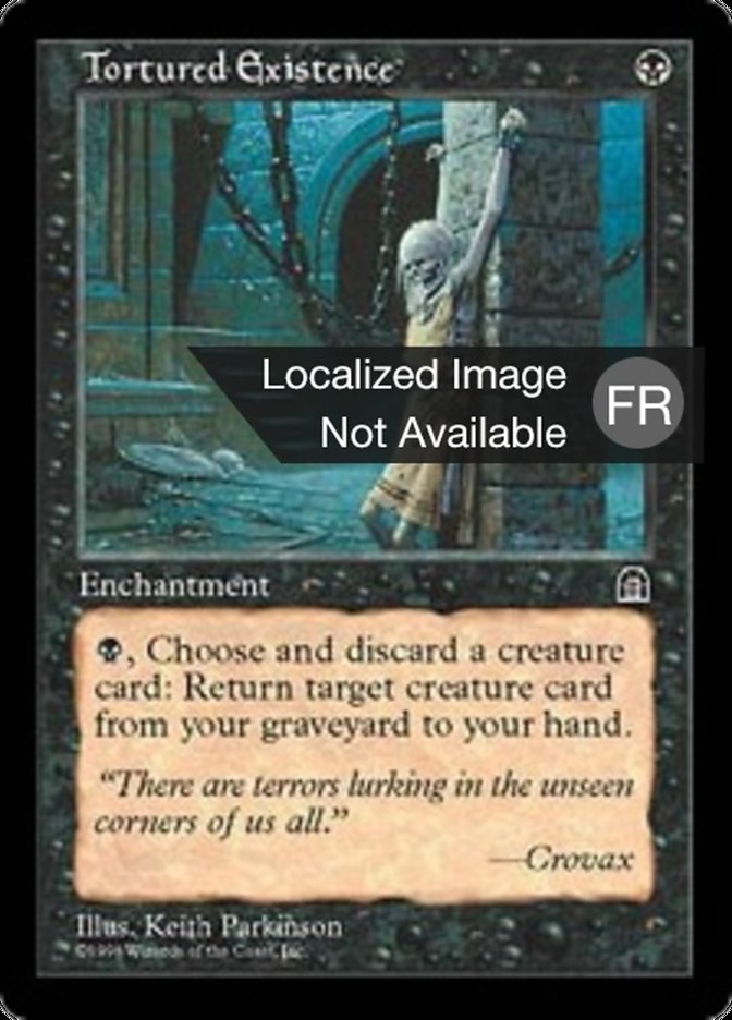 image Existence torturée