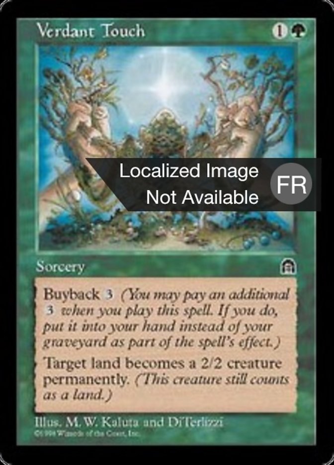 image Toucher de verdoiement