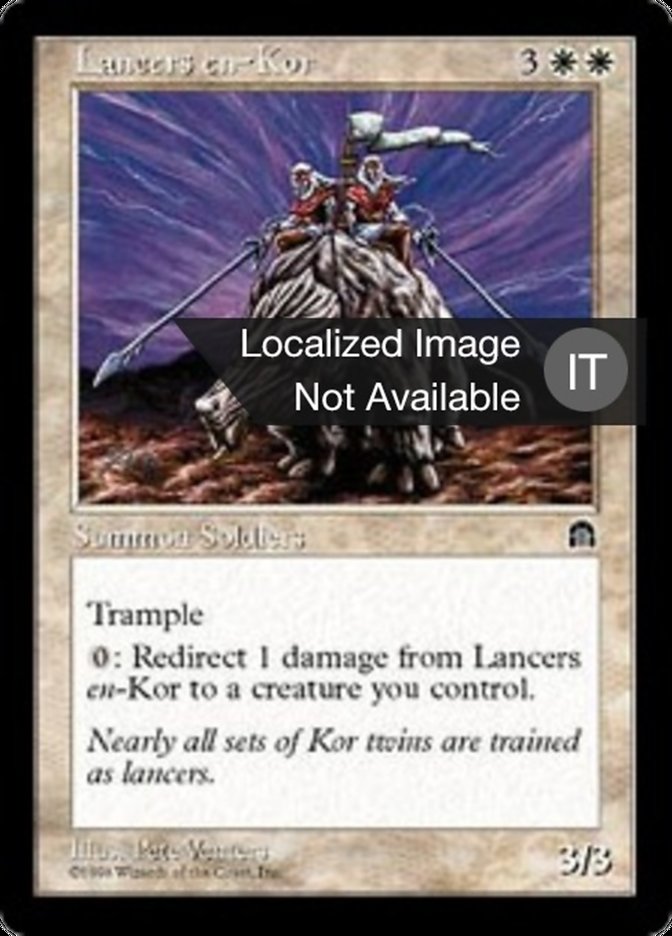 Lancieri en-Kor