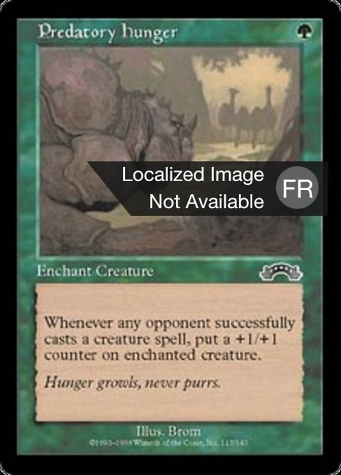 image Faim prédatrice