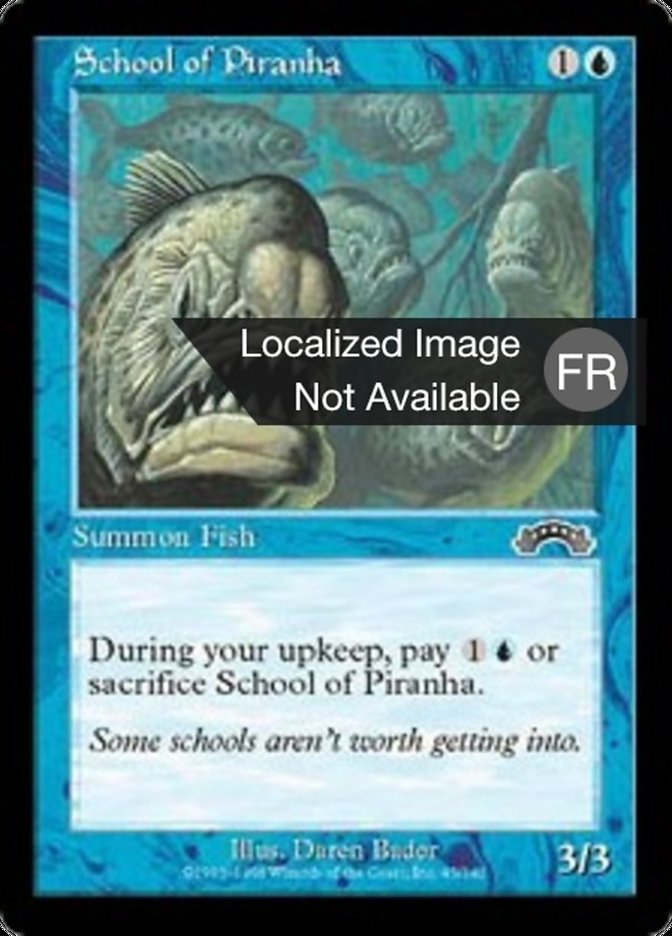 image Banc de piranhas