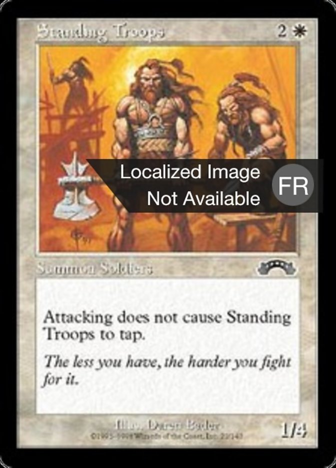 image Troupes régulières