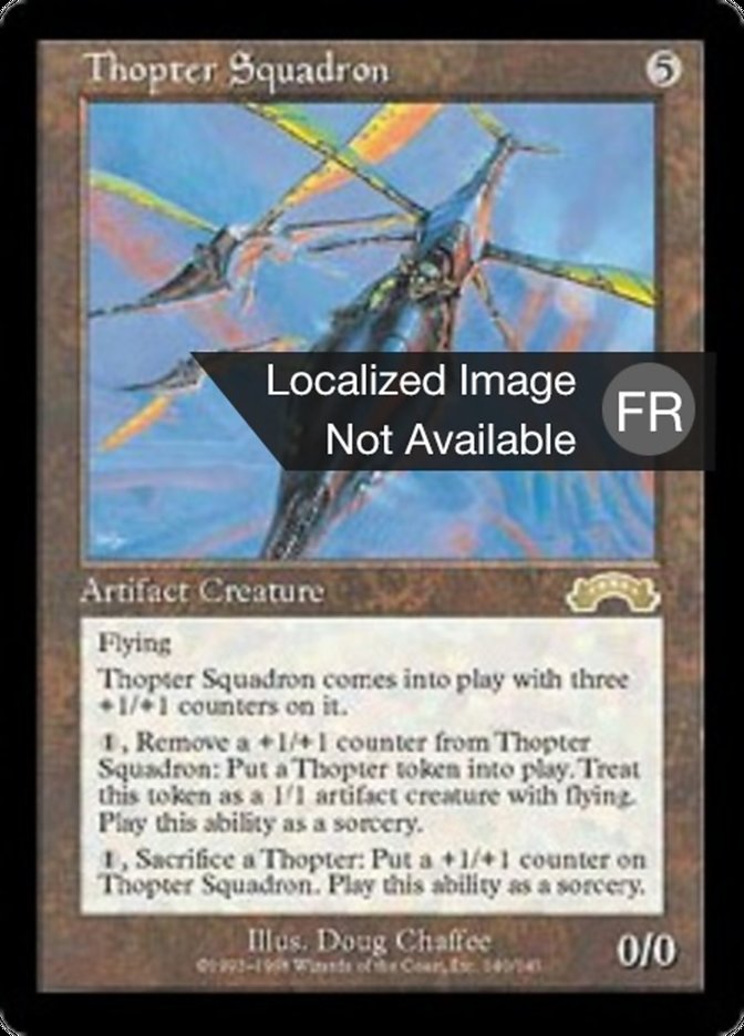 image Escadron de mécanoptères