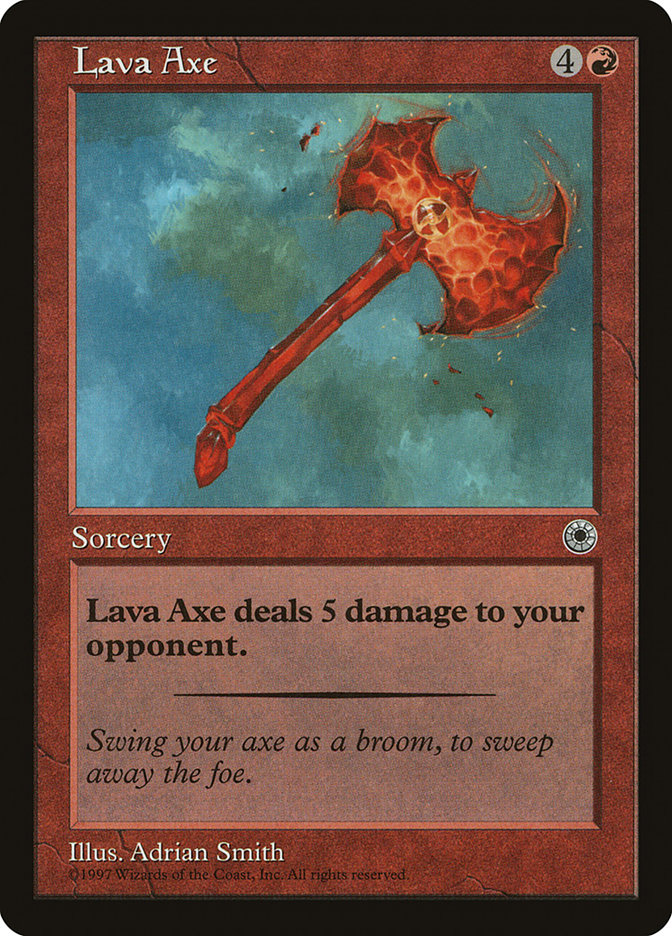image Lava Axe
