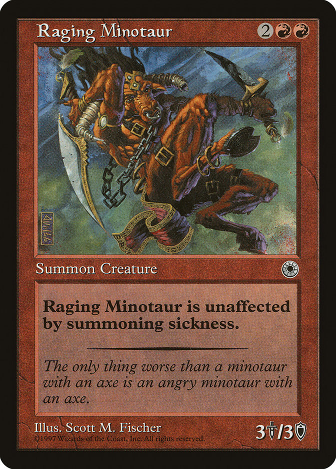 image Raging Minotaur