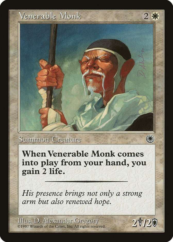 image Venerable Monk