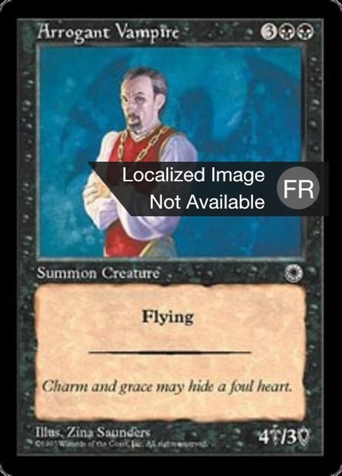 image Vampire arrogant