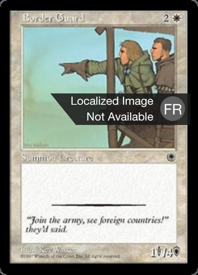 image Garde frontière