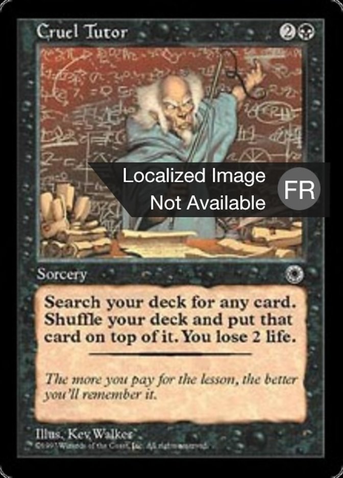 image Precepteur cruel